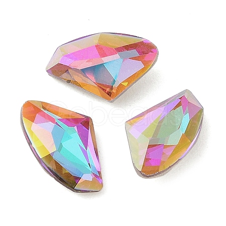 Glass Rhinestone Cabochons RGLA-L029-11B-HELA-1