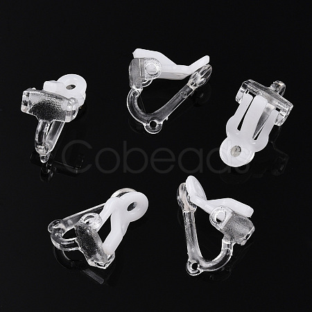 Plastic Clip-on Earring Findings FIND-R039-04-A01-1