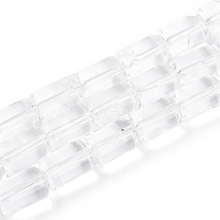 Natural Quartz Crystal Beads Strands G-N347-08-1