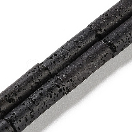 Synthetic Lava Rock Dyed Beads Strands G-H311-06-02-1