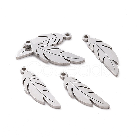 Tarnish Resistant 201 Stainless Steel Pendants STAS-S105-T575D-1-1