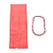 Paper Tassel Banner, with Cotton Cord, Coral, 335mm