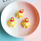 Resin Cabochons, DIY Accessories, Chicken, Yellow, 22x18mm