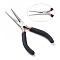 Carbon Steel Jewelry Pliers for Jewelry Making Supplies, Long Chain Nose Pliers, Needle Nose Pliers, Polishing, 15cm long