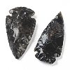 Rough Raw Natural Black Obsidian Beads G-H254-17-2