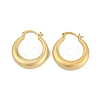 Brass Ring Hoop Earrings EJEW-Q391-10G-2