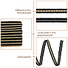 Centipede Braided Polyester Lace Trim OCOR-WH0092-02B-3