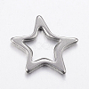 Tarnish Resistant 304 Stainless Steel Linking Rings STAS-G172-56P-2