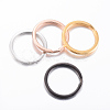 304 Stainless Steel Split Key Rings Ion Plating(IP) STAS-H383-31-1