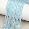 Natural Topaz Beads Strands G-Z152-D02-01-1