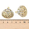 Ocean 304 Stainless Steel Enamel Pendants STAS-T076-08D-04G-3