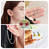 20Pcs Brass Ball Post Ear Studs KK-TA0008-98-8