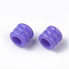 Opaque Acrylic European Beads MACR-N008-12-2