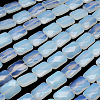 Faceted Rectangle Opalite Beads Strands G-R304-02-1