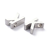 Tarnish Resistant 304 Stainless Steel Charms STAS-K216-41K-P-2