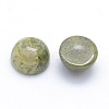 Natural Unakite Cabochons X-G-P393-R31-6mm-2