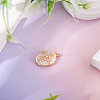 1Pc Brass Micro Pave Clear Cubic Zirconia Locket Pendants KK-TADJ0001-06-4