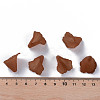 Transparent Acrylic Bead Caps PL551-C06-6