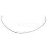 1.5MM Brass Cable Chain Curb Chain Necklaces for Women NJEW-JN05555-01-2