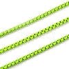 Spray Painted Brass Box Chains CHC-L039-45A-1