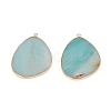 Natural Amazonite Pendants G-E526-02H-2