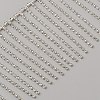 Iron with Glass Rhinestone Cup Chain CH-TAC0006-02-1