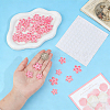 1Set Acrylic Cabochons MACR-BC0001-16-3