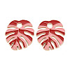 Rack Plating Alloy Enamel Pendants ENAM-T015-012C-NR-1