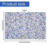 Hotfix Rhinestone Sheet RESI-WH0035-24A-2