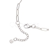 3Pcs Ocean Theme 304 Stainless Steel Charm Bracelets BJEW-JB12218-6