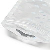 Rectangle Glitter Holographic Plastic Yin-yang Zip Top Gift Bags OPP-E004-01C-B02-3