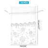 Lace Organza Drawstring Gift Bags OP-WH0009-05-2