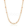 Brass Necklaces NJEW-FF0006-06-4