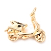 Journey Theme Brass Pendants KK-K301-01B-G-1