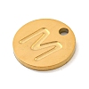 Ion Plating(IP) 304 Stainless Steel Pendants FIND-M017-02G-M-2