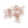 Ion Plating(IP) 304 Stainless Steel Open Jump Rings STAS-L216-07A-RG-1