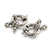 Non-Tarnish 304 Stainless Steel Spring Ring Clasps STAS-G190-17P-C-2