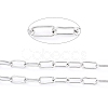 Tarnish Resistant 304 Stainless Steel Paperclip Chains CHS-D027-02P-1