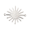 Rack Plating Brass Connector Charms KK-E067-32P-1