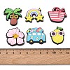 Summer Theme PVC Plastic Cabochons PL-CBAEA65-03-3