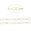 Brass Oval Link Chains CHC-M025-06G-2