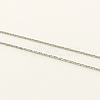 Tarnish Resistant 304 Stainless Steel Boston Chain CHS-R007-1.3mm-1
