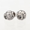 Barrel Tibetan Silver Spacer Beads LS-A575-NF-3