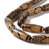 Tibetan Style dZi Beads Strands G-A024-01T-2