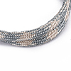 Mult-strand Bracelets BJEW-JB04218-03-4