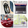 8 Sheets 4 Style Infinity Love & Bird Laser Style Plastic Adhesive Car Stickers STIC-GF0001-04A-7