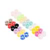 32Pcs 16 Colors Silicone Glitter Thin Ear Gauges Flesh Tunnels Plugs FIND-YW0001-19B-7