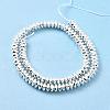 Electroplate Non-magnetic Synthetic Hematite Beads Strands G-L485-06C-S-2