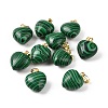 Synthetic Malachite Pendants G-I311-A32-G-3