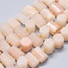 Natural Pink Aventurine Beads Strands G-K293-J18-C-1
